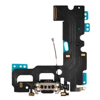 Dock Connector Ladebuchse Reparatur Set fr Apple iPhone 7 -schwarz-